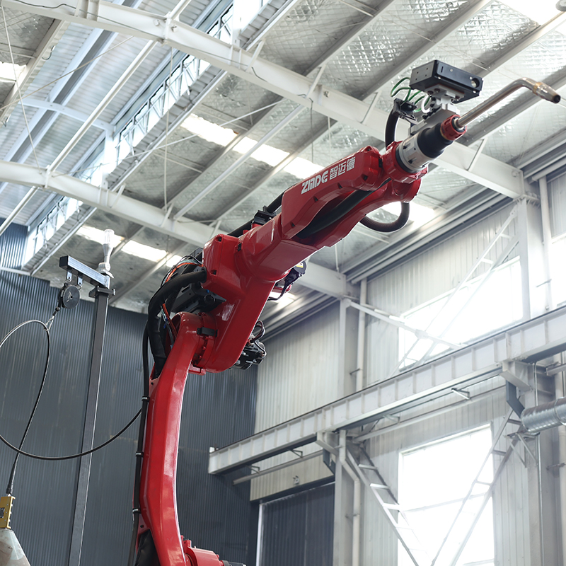 Zmde H Beam Welding Processing 6 Axis Welding Robot Arm for Metal Steel Structures From Shandong
