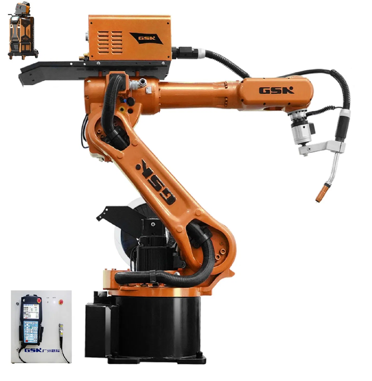 Advanced 6 Axis MIG Welding Robot Arm for Steel and Aluminum