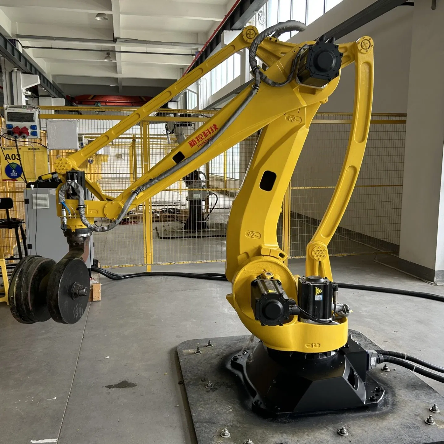 Advanced 4-Axis Automated Welding Robot Arm System for Precision Welding