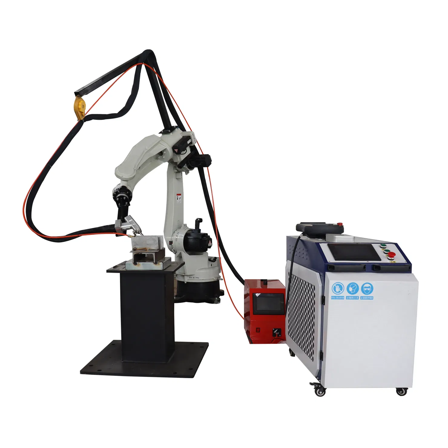 Robot Arm with Intelligent Welding System 6-Axis Articulated Industrial Robotic Welding Automation Solution for MIG TIG Laser Welding