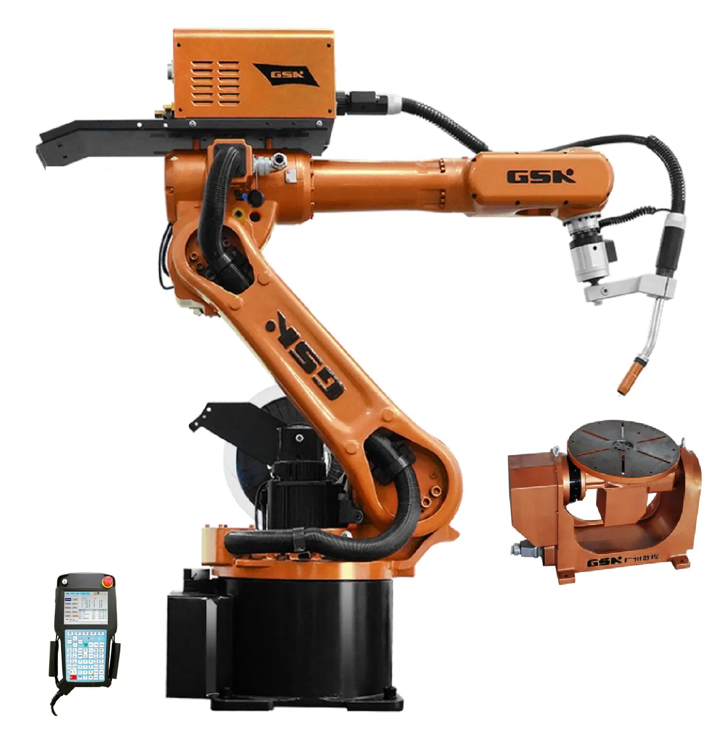 Fully automatic high-quality six-axis robot arm laser weld same as gsk for welding industrial manipulator