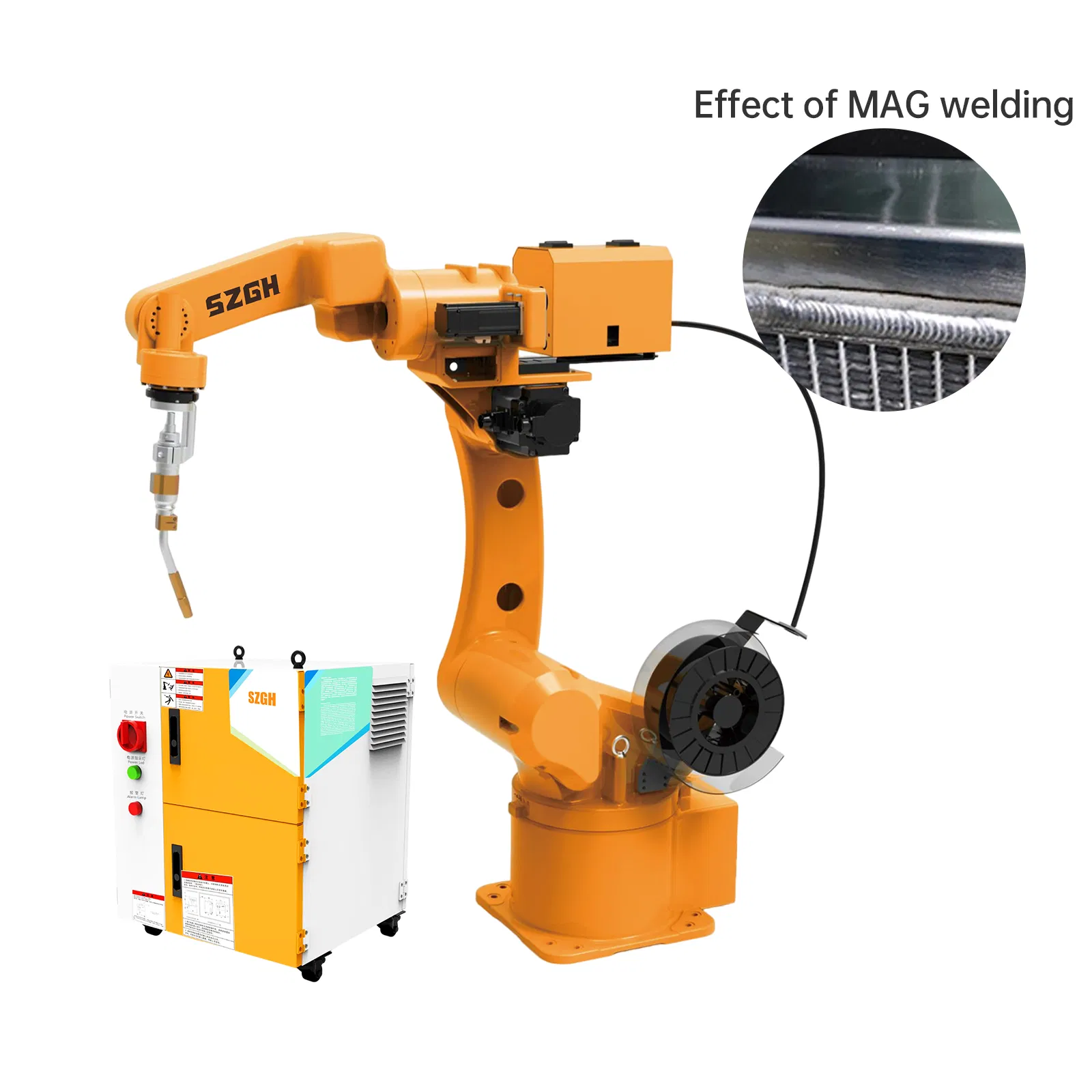 6 Axes Automatic Welding Robot Arm for TIG MIG Welder Welding Machine Manipulator Robotic Arm Industrial Welding Robot Arm Kit