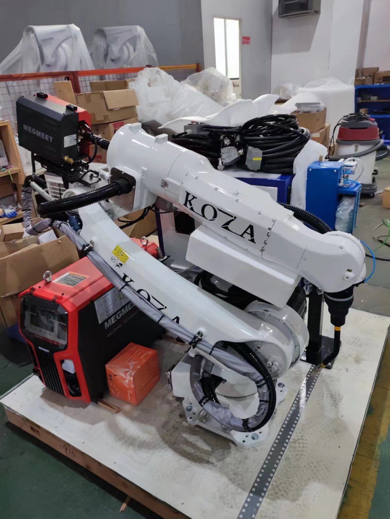 6-axis Automatic CNC Arc TIG MIG Fiber Laser Welding Robot Arm Intelligently Controlled Station Articulated Robots