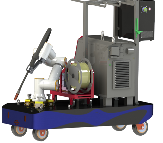 Direct Sales New Multifunctional Robotic Arm Welding Station with Tracks and Rails Precise Welding and Movement