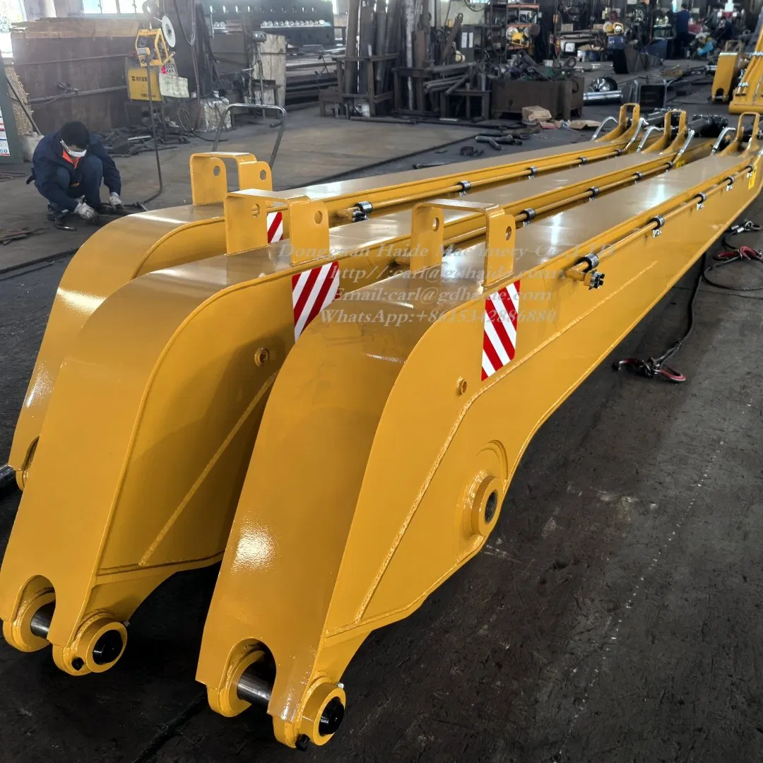 Hot-Sale CE-Approved 16m/18m Long Reach Arm Attachments for Hitachi/Kobelco/Hyundai Excavator
