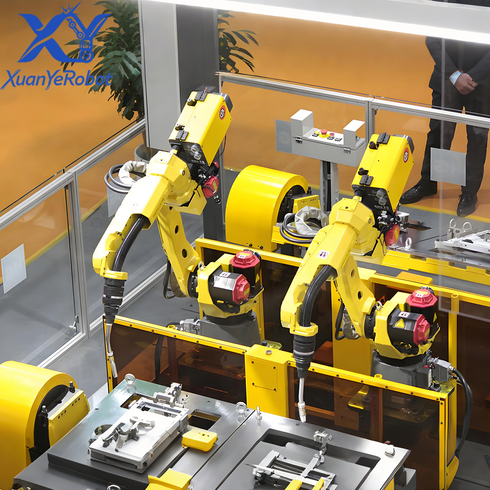 FANUC Intelligent Manufacturing Industrial Automation Collaborative Small Welding Robot Arm 6-Axis Workstation Control System