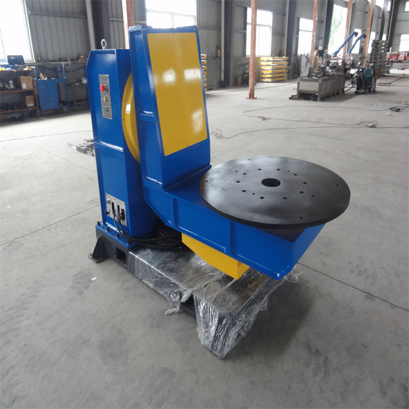 Electrically Controlled Rotating Automatic Dual Axis L-Type Servo Welding Positioner
