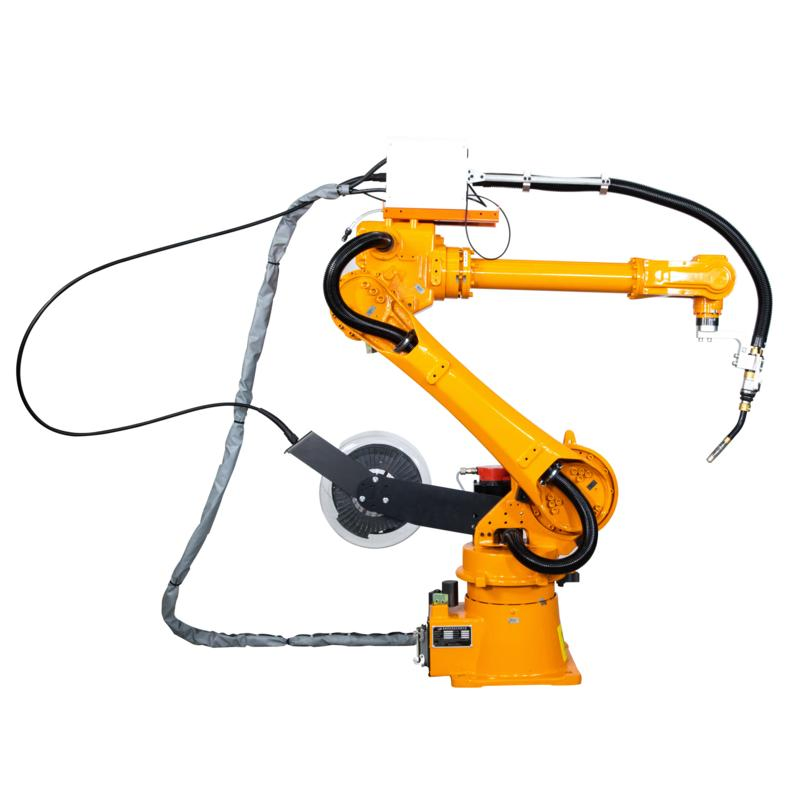 Advanced Robotic Welding Arm with Integrated Welder and Controller
