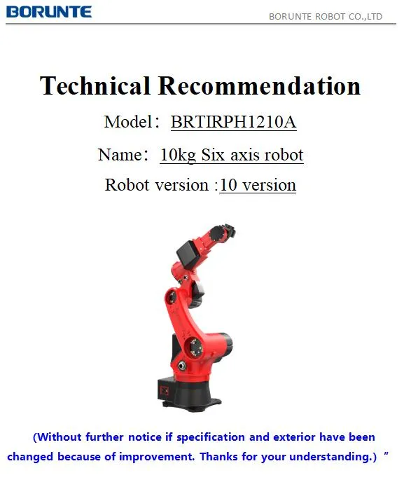 6-Axis Robotic Arm Detail 1