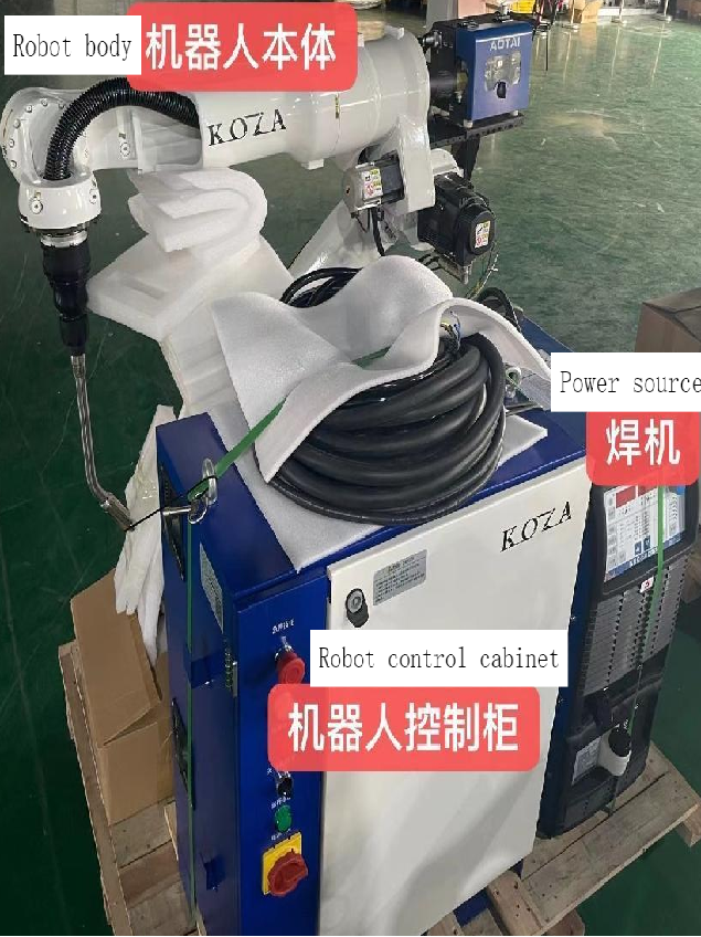 6-axis Automatic CNC Arc TIG MIG Fiber Laser Welding Robot Arm Intelligently Controlled Station Articulated Robots