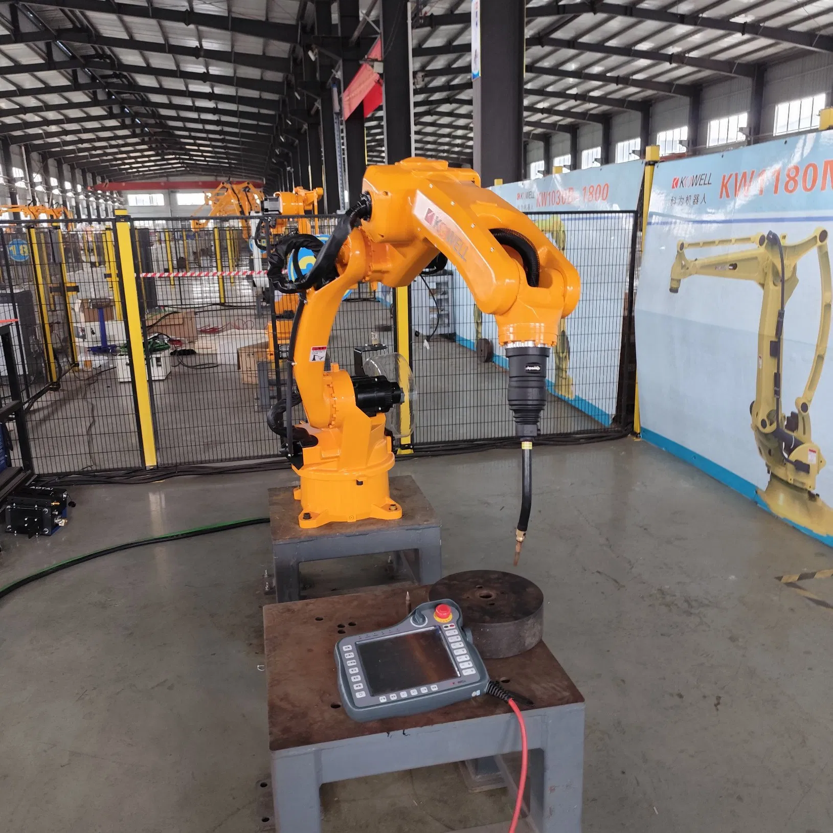 6-Axis Industrial Laser Welding Robot Arm for Steel Structure