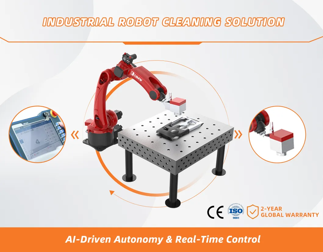 Automated Robot Laser Cleaning Solutions