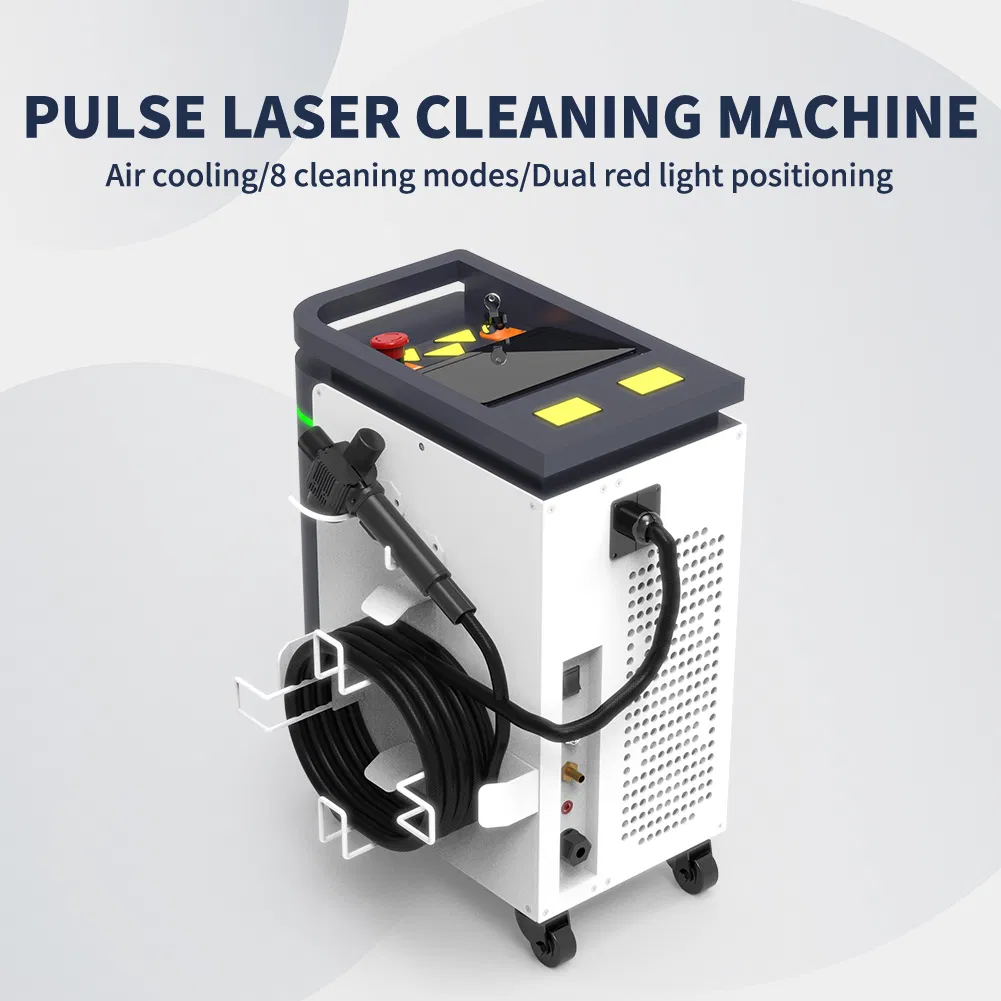 Heavy-Duty 300W Laser Cleaning System for Rust Elimination