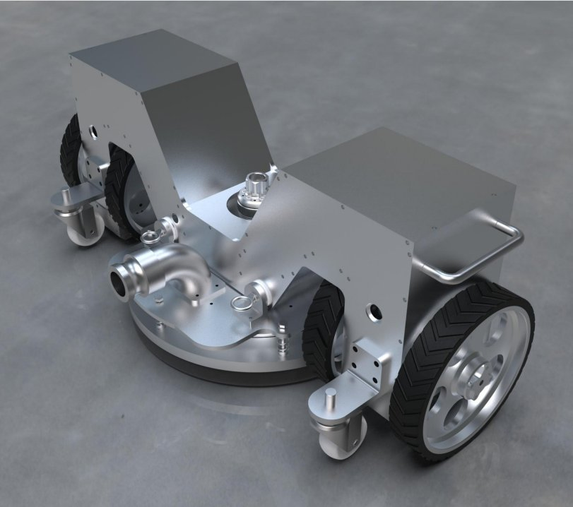 Industrial High Pressure Hull Cleaning Robot for Large Ships