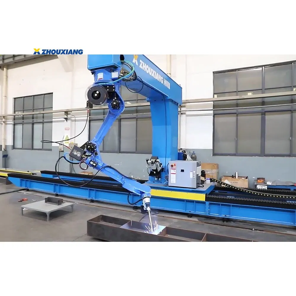 Steel Structures Cantilever Intelligent Robotic TIG Welding Robot Workstation