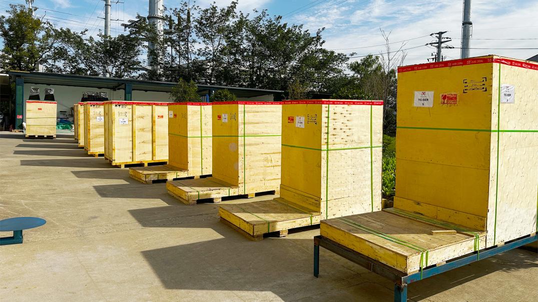 Packing and export packaging of Mobo Robot products