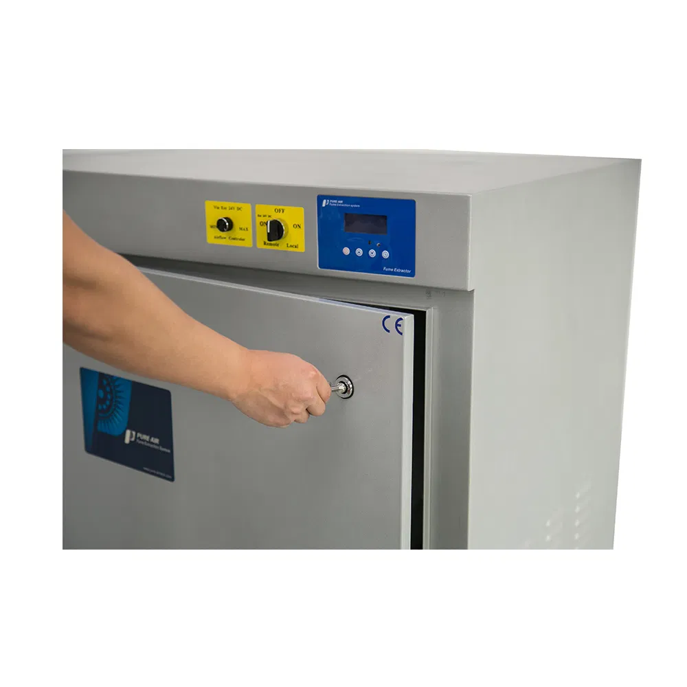 Pure-Air PA-700FSR-IQ Portable Vacuum Cleaner For Desk Top Laser Cutting Machine With Warning System