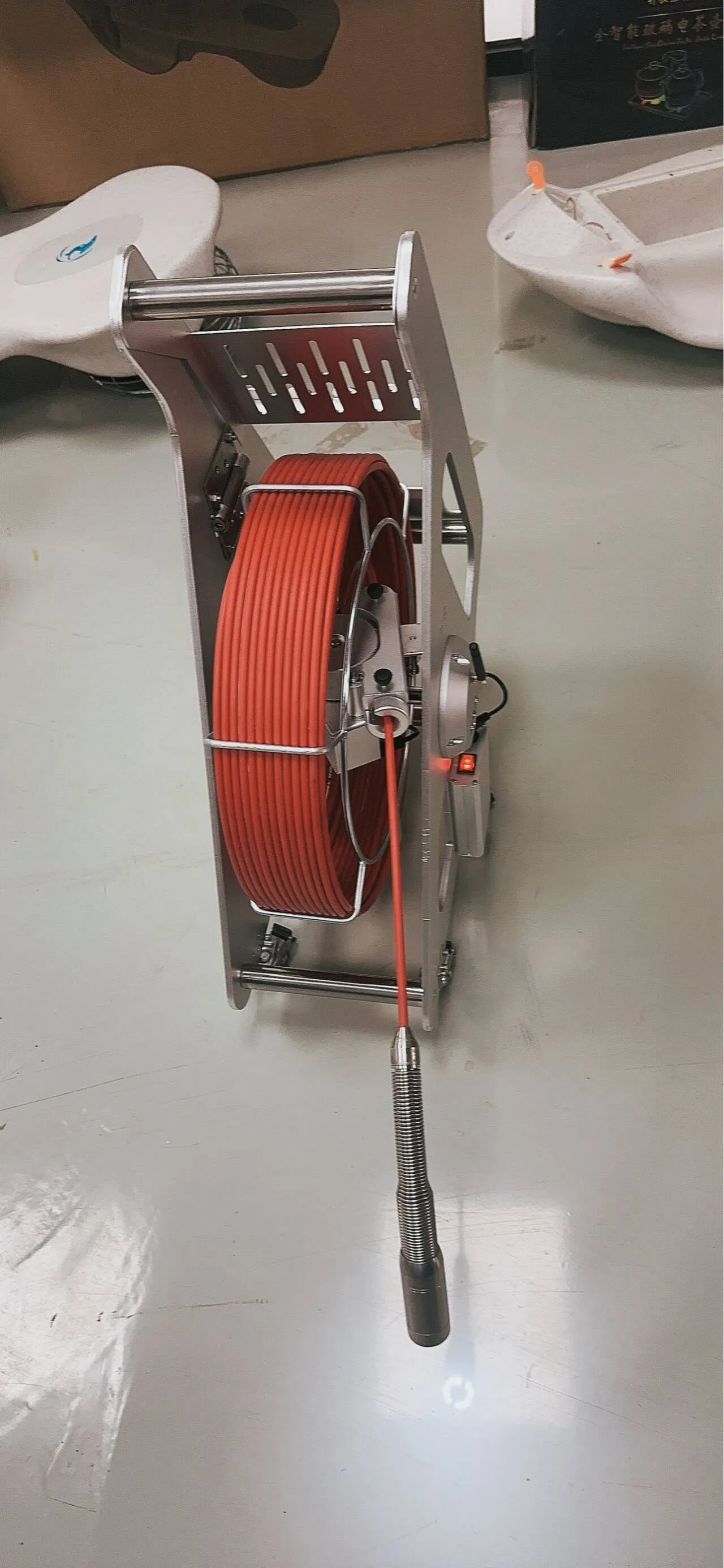 18mm Pipe Inspection Crawler with 20m Testing Cable