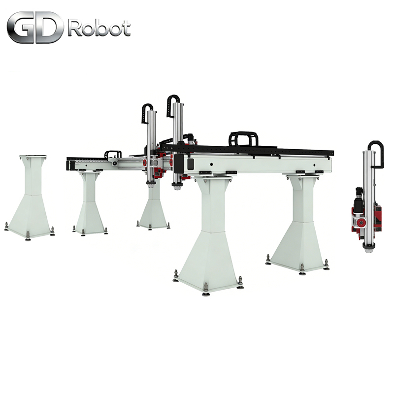 Truss Robot for Construction Material Stacking with Durable Mechanical Parts and Stable Performance