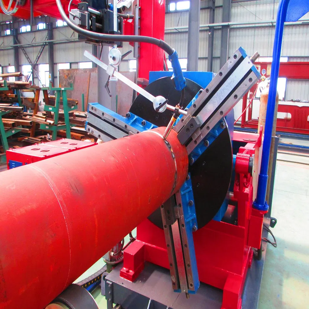 CNC Pipe Prefabrication Welding Workstation with Robotic Arm System