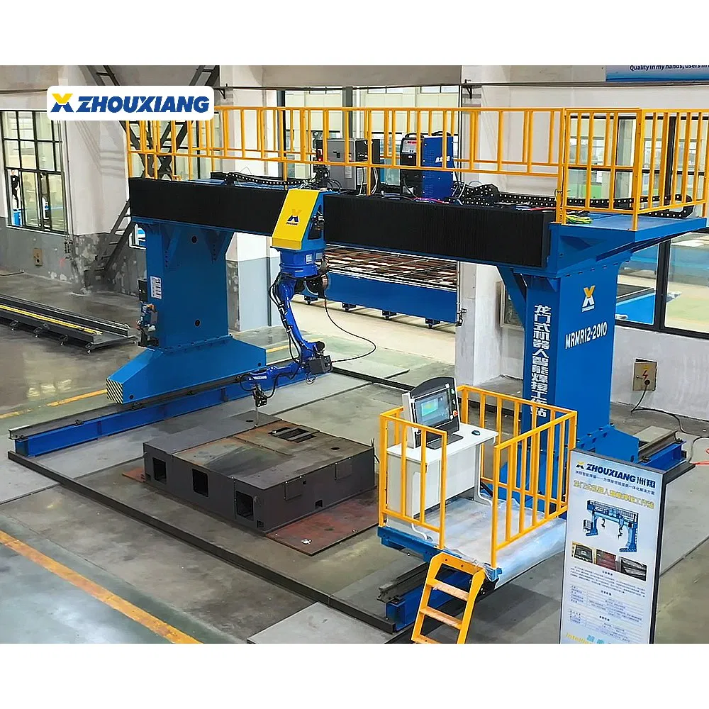 Heavy Duty Steel Structure Industrial Welding Automation Robot Workstation