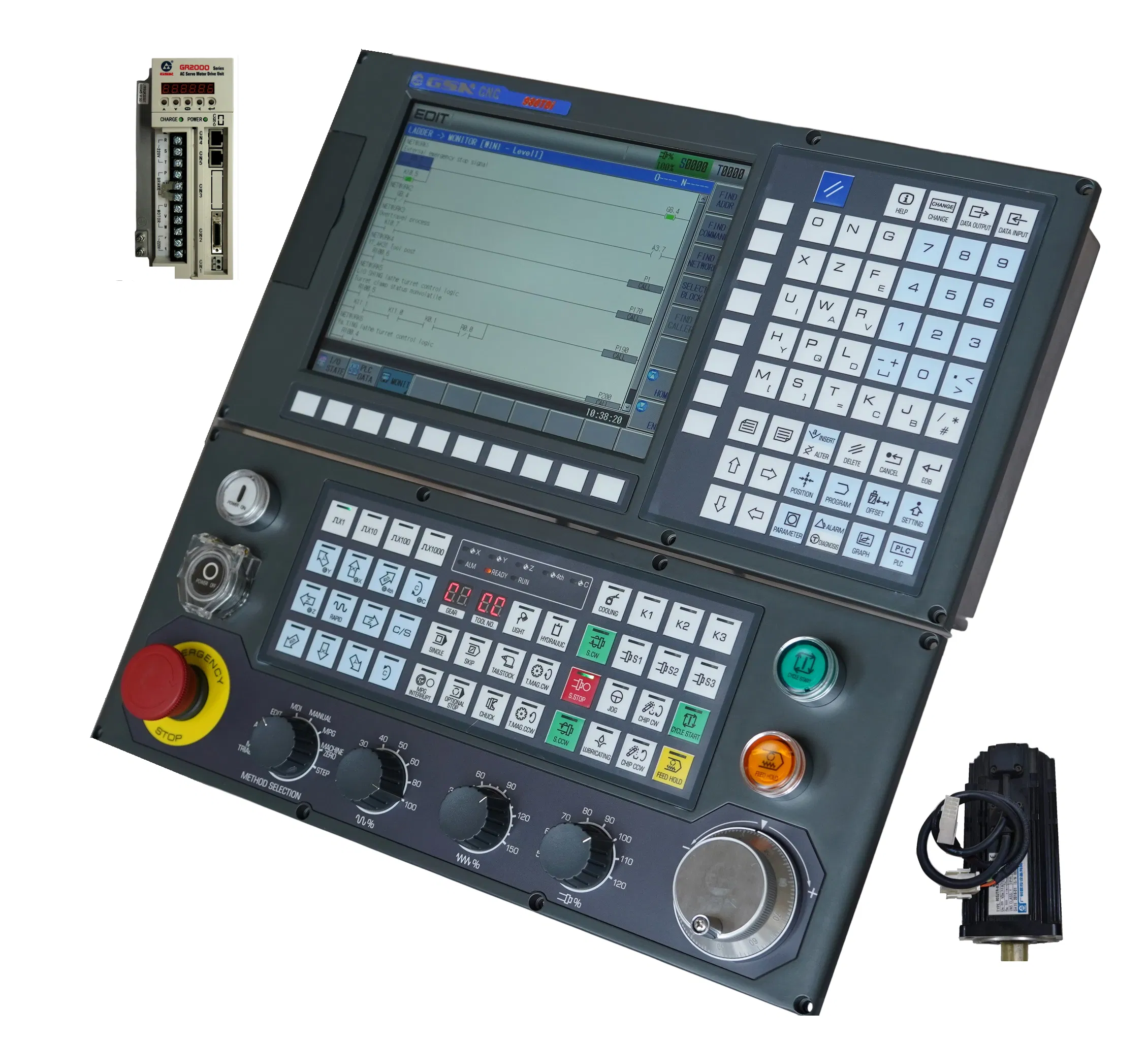 Advanced CNC Lathe Metal Cutting Machine Control System