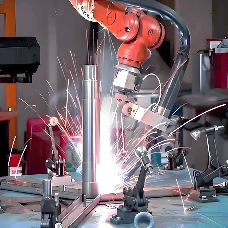 Kuka Kr16 R2010-2 Welding Robot with Megmeet Power Source 3D Vision Tracking Seam Arc Welding Industrial Robot