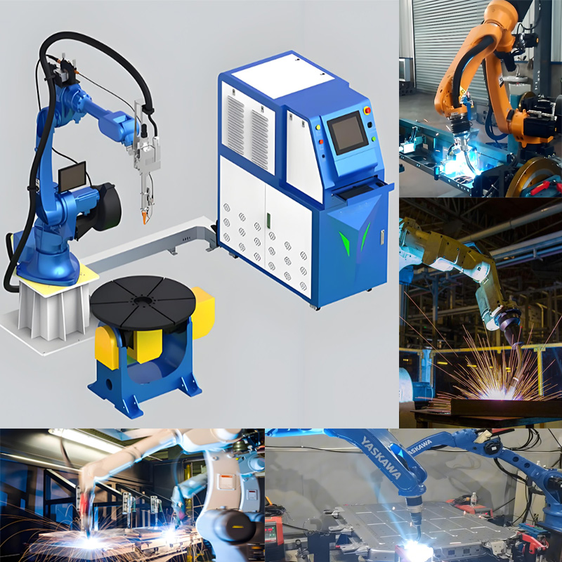 High-Performance Seam Tracking System Yaskawa ABB Robot Arm MIG TIG Mag Robotic Arm Welding Robot 2000W Industrial Intelligent 3D Camera Payload 12 Kg