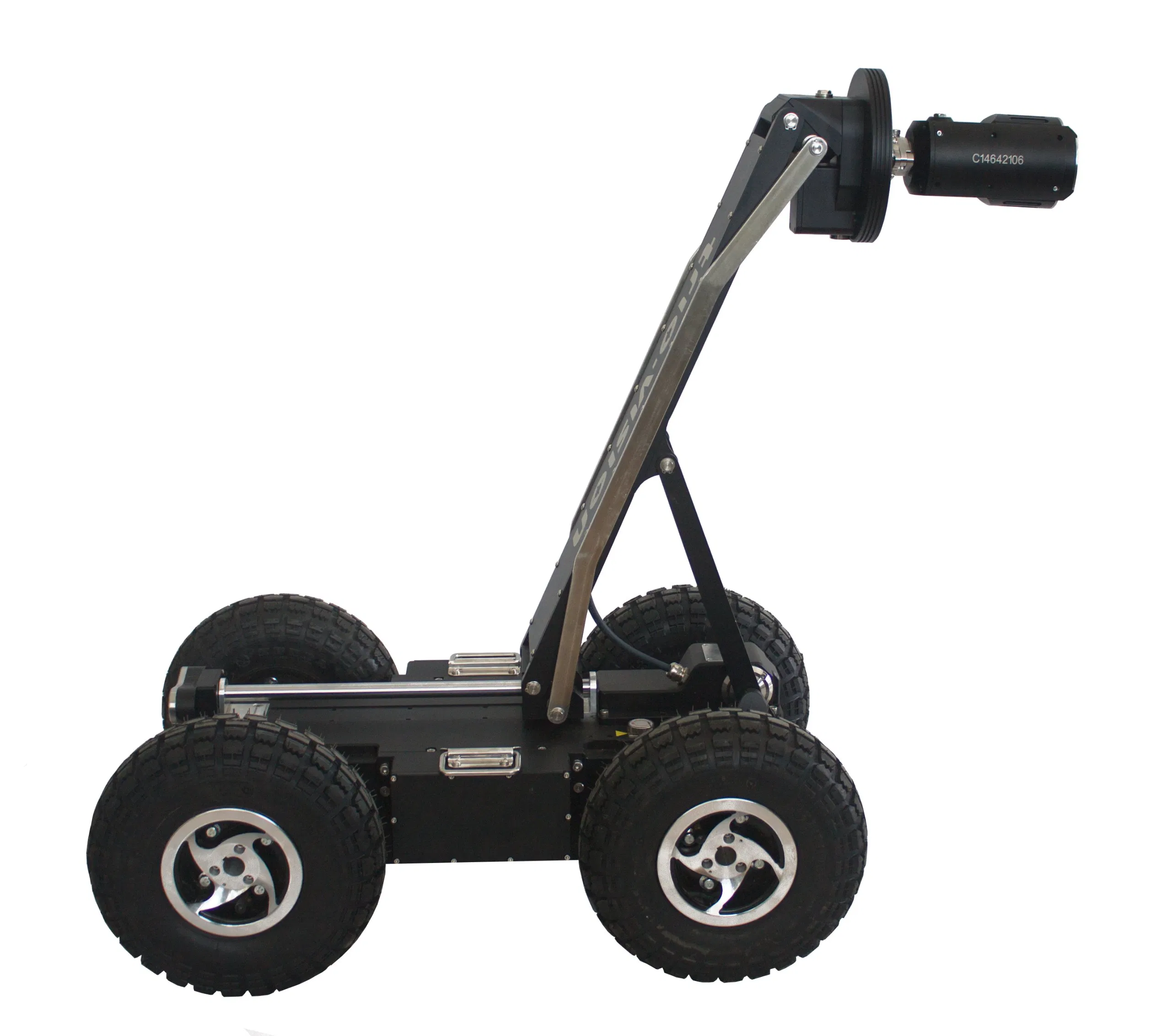 360 Degree Rotation and Remote Control Pipe Inspection Camera Robotic Crawler System