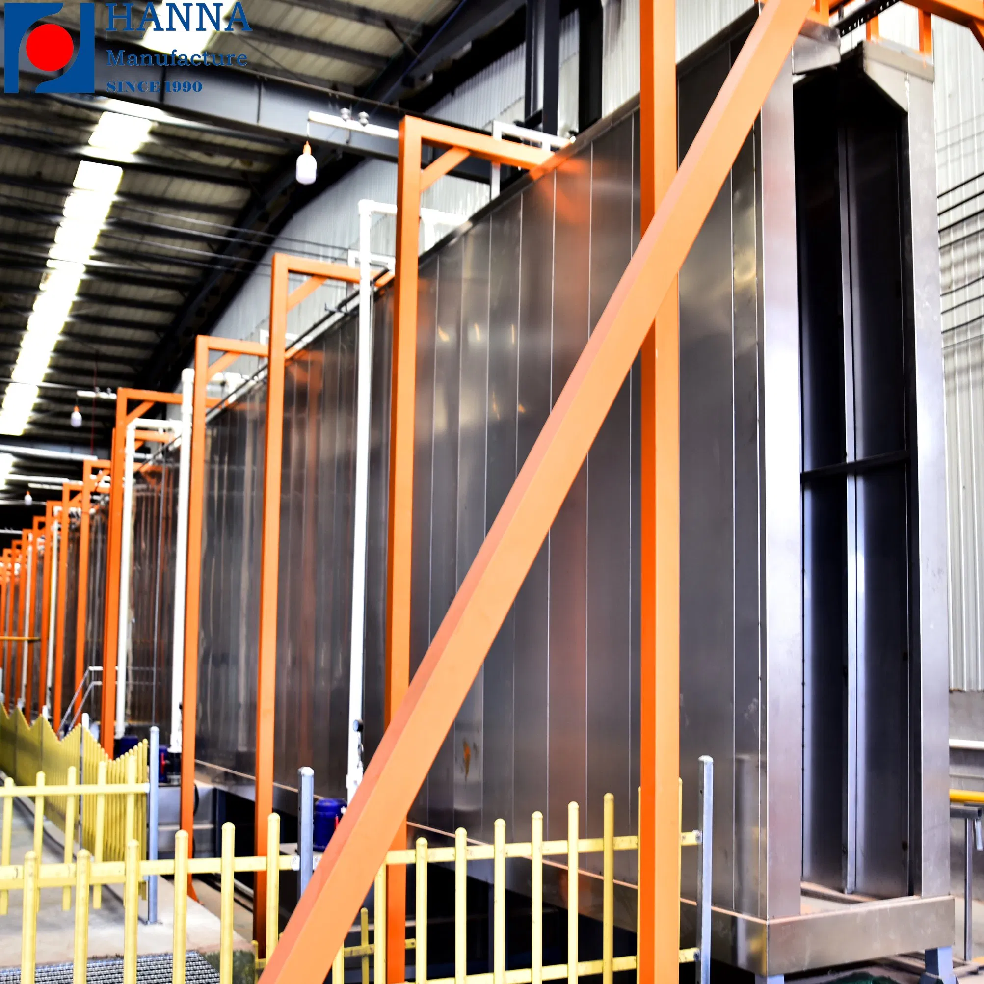 Spray Booth Powder Coating Curing Oven Fully Automated Powder Coating Line System