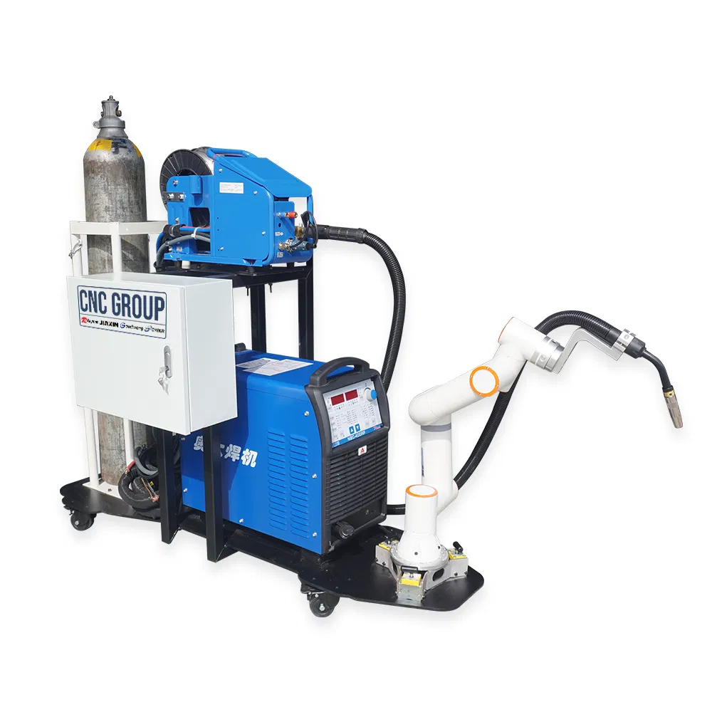 Robot Colaborativo Con Soldadura Lá Ser Y Carro De Soldadura Welding Cobot 6 Axis