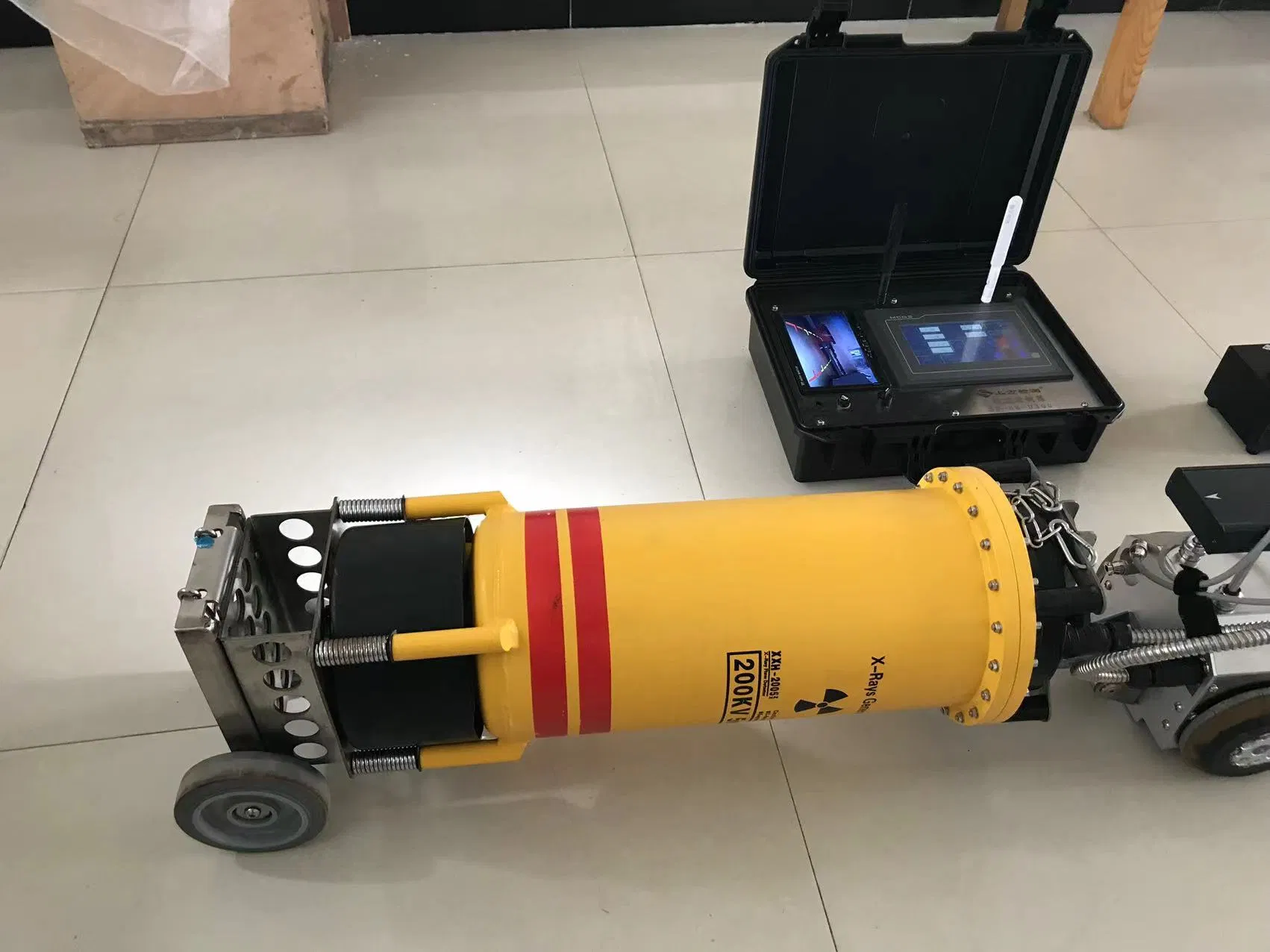 X Ray Pipeline Crawler Flaw Detector NDT Testing Equipment for Welds