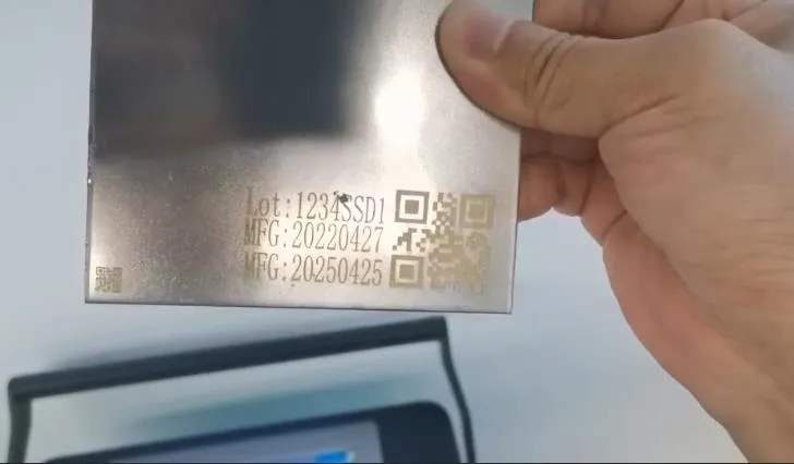 Laser Marker Display