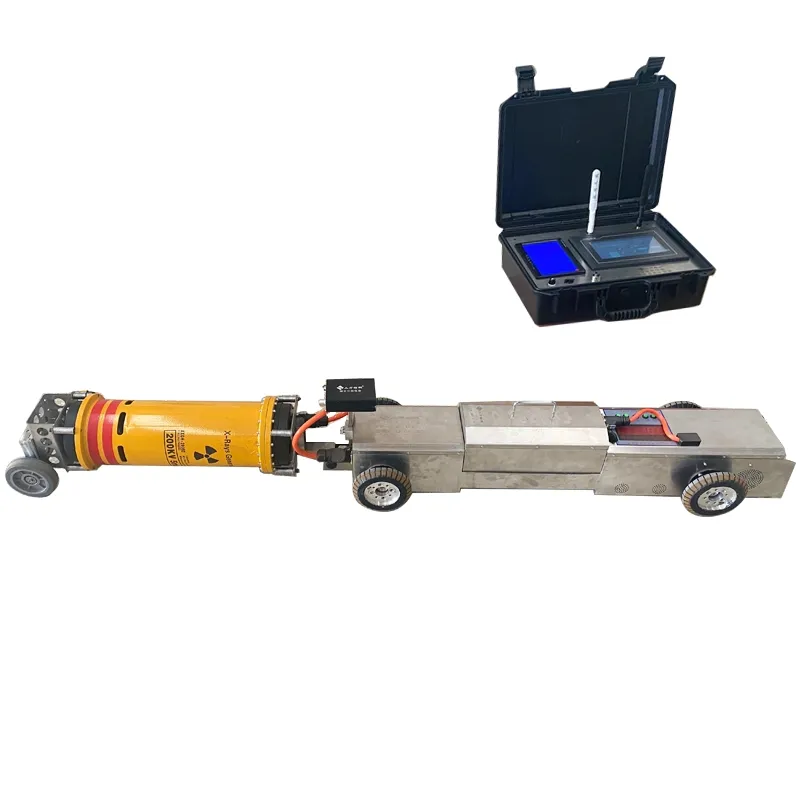 X Ray Pipeline Crawler NDT Welding Inspection Machine