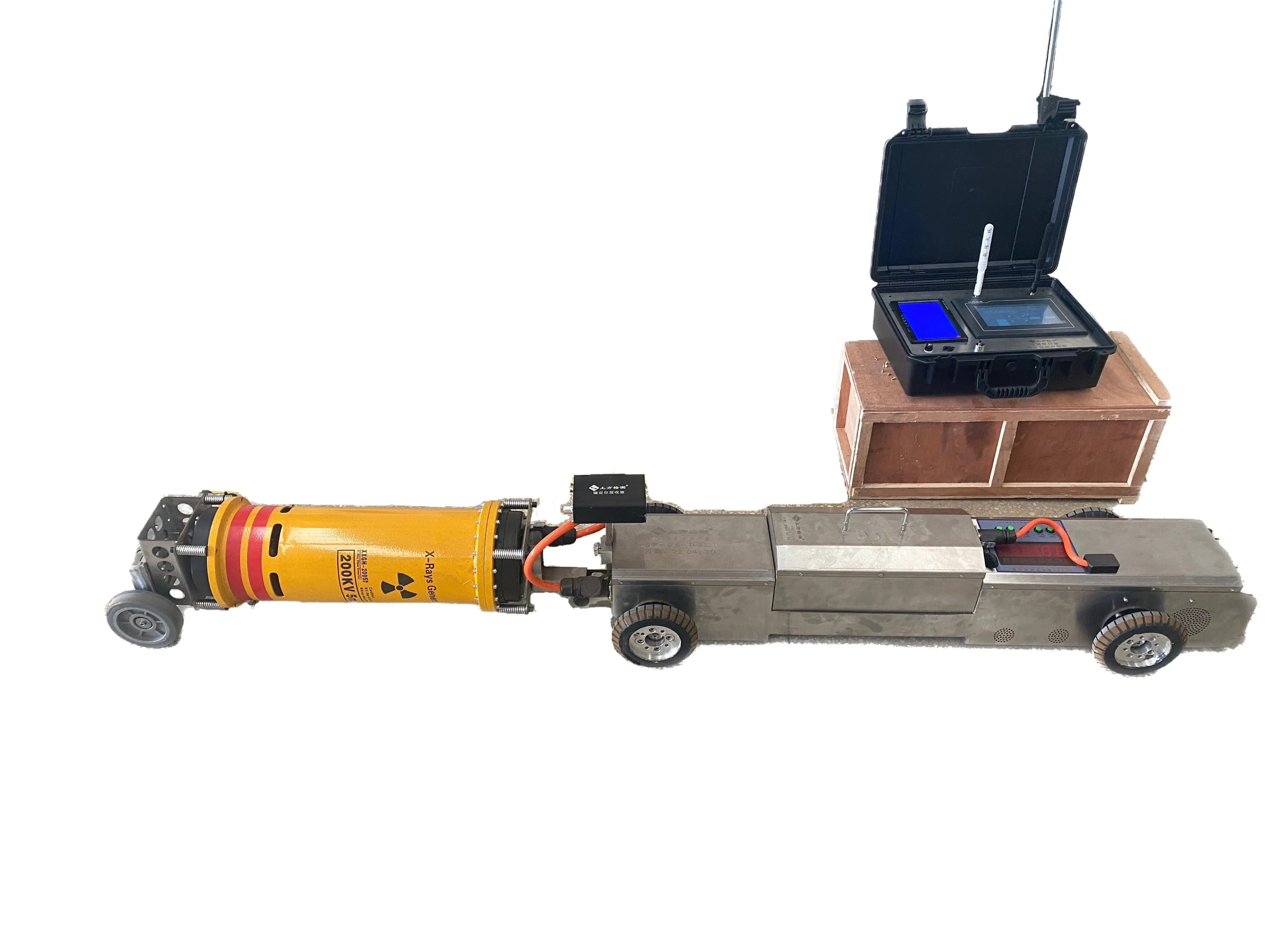 X Ray Pipeline Crawler Flaw Detector NDT Testing Equipment for Welds