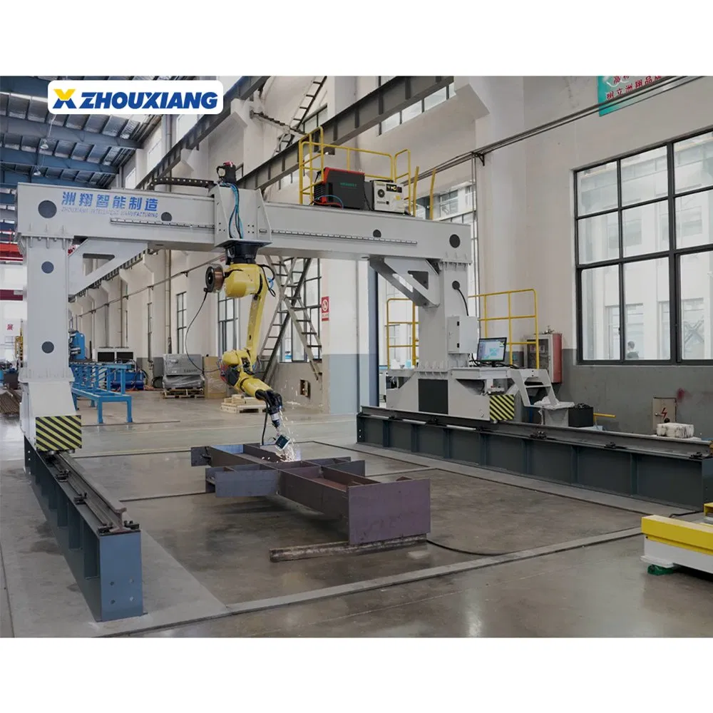 Heavy Duty 6-Axis Gantry Robotic H-Beam Aluminium Welding Robot