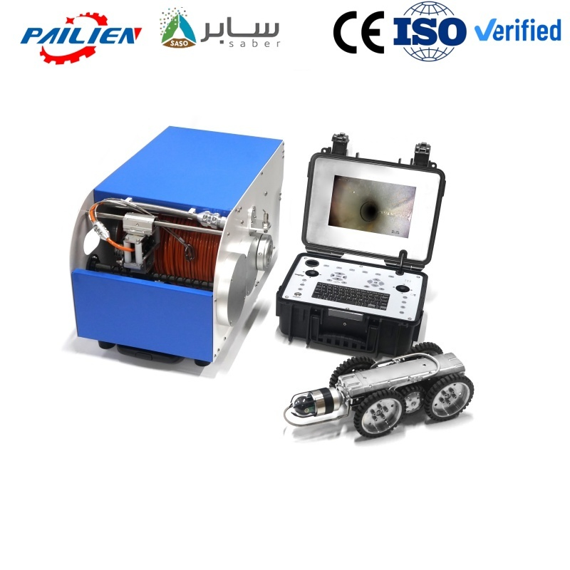Industrial Robotic Crawler Pipe Inspection System with IP68 Waterproof &amp; DVR