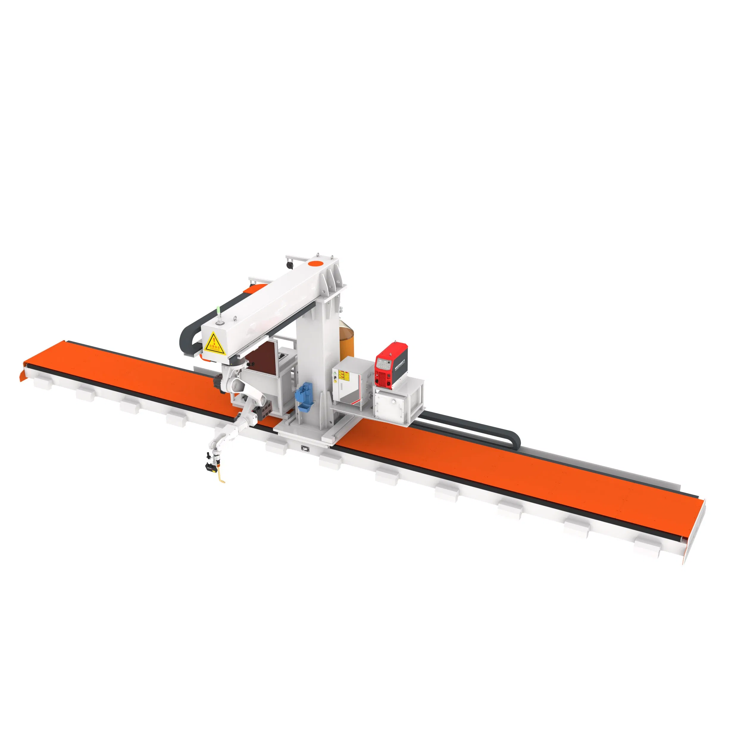 CNC Intelligent Automatic Welding Robot Production Line Ground Rail Welding Machine Workstation with Robotic Arm MIG/TIG/Mag/CO2 6/9/15m Collaborative Robot