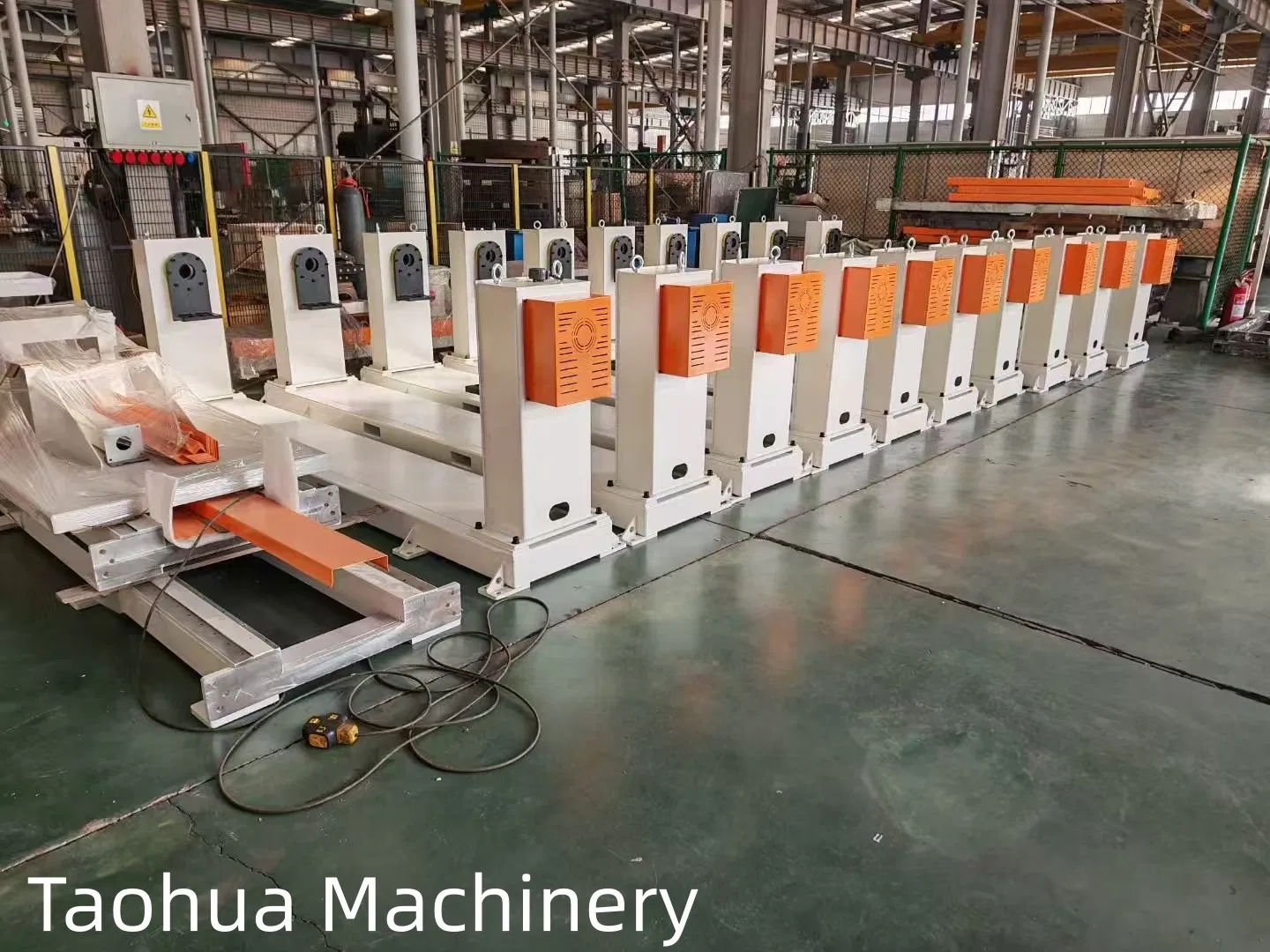 Advanced Robotic Welding Workstation for Heavy Steel Fabrication