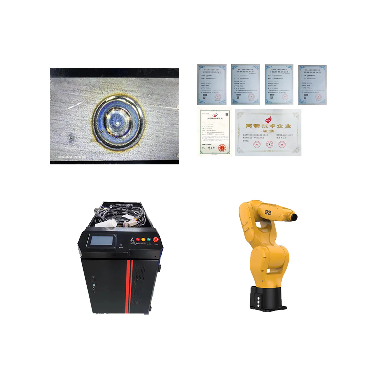 6000W Robotic Aluminum Laser Welding System