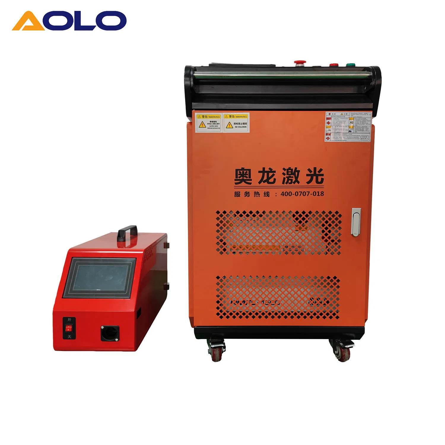 Portable 1000W 1500W 2000W Continuous Fiber Laser Welder Handheld Laser Welding Machine with Wire Feeding System