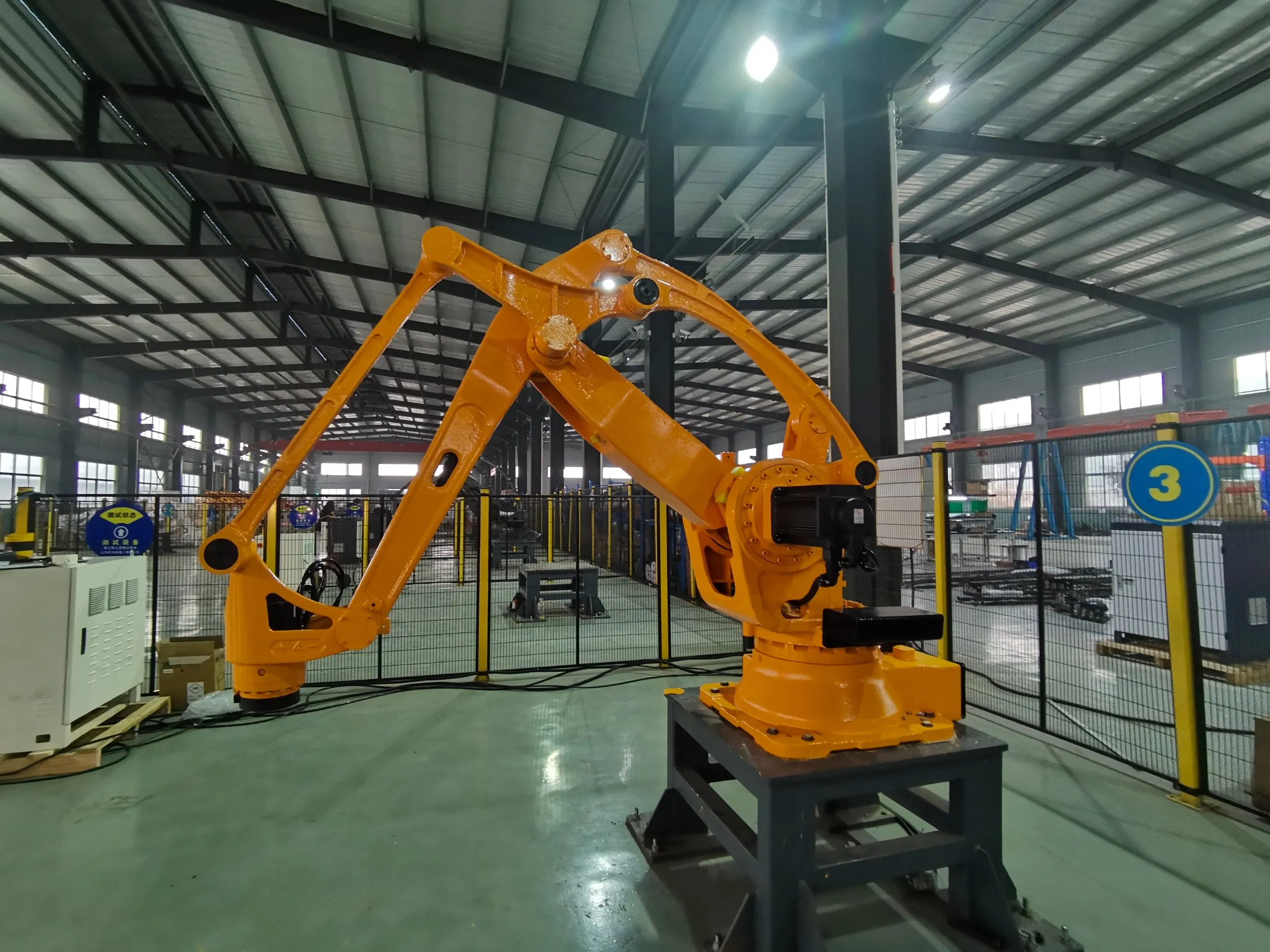 Compact and Versatile Palletizing Robot System