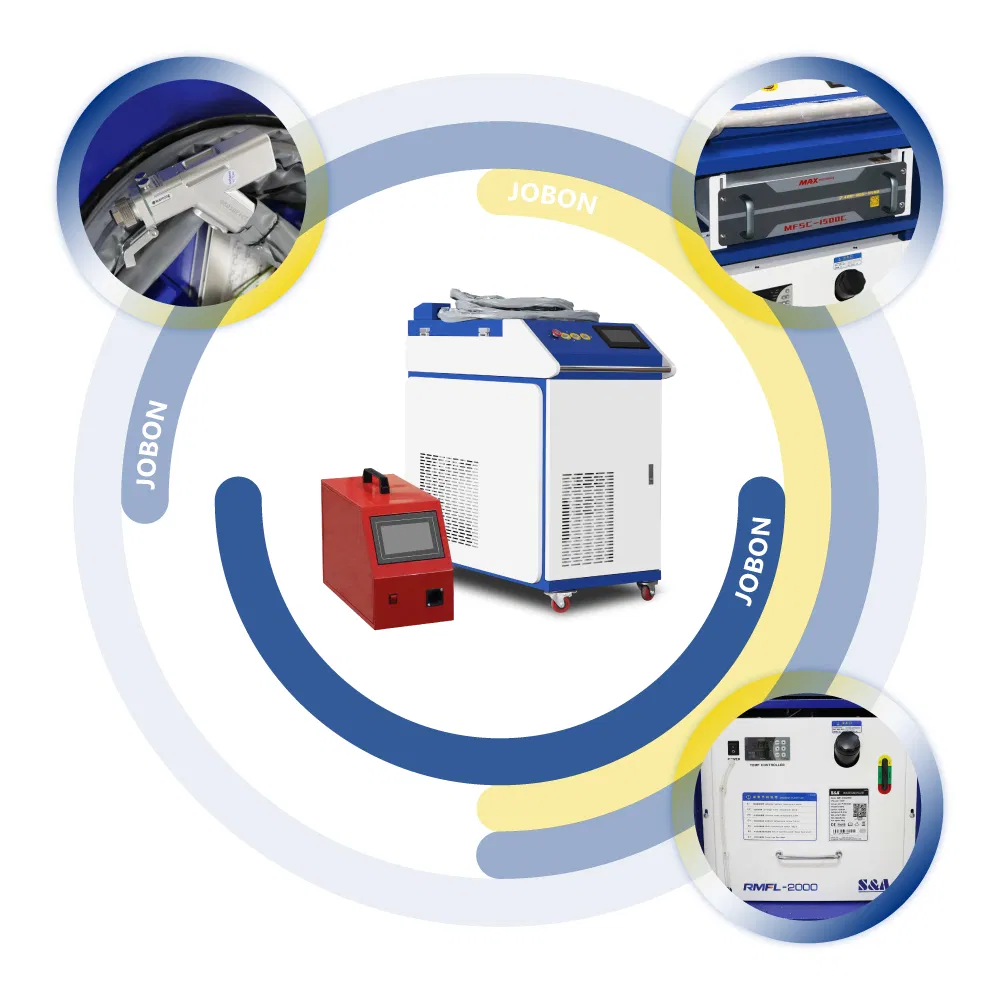 1500W-2000W Handheld Fiber Laser Welder for Stainless Steel Metal Used Raycus &amp; Max Laser Source