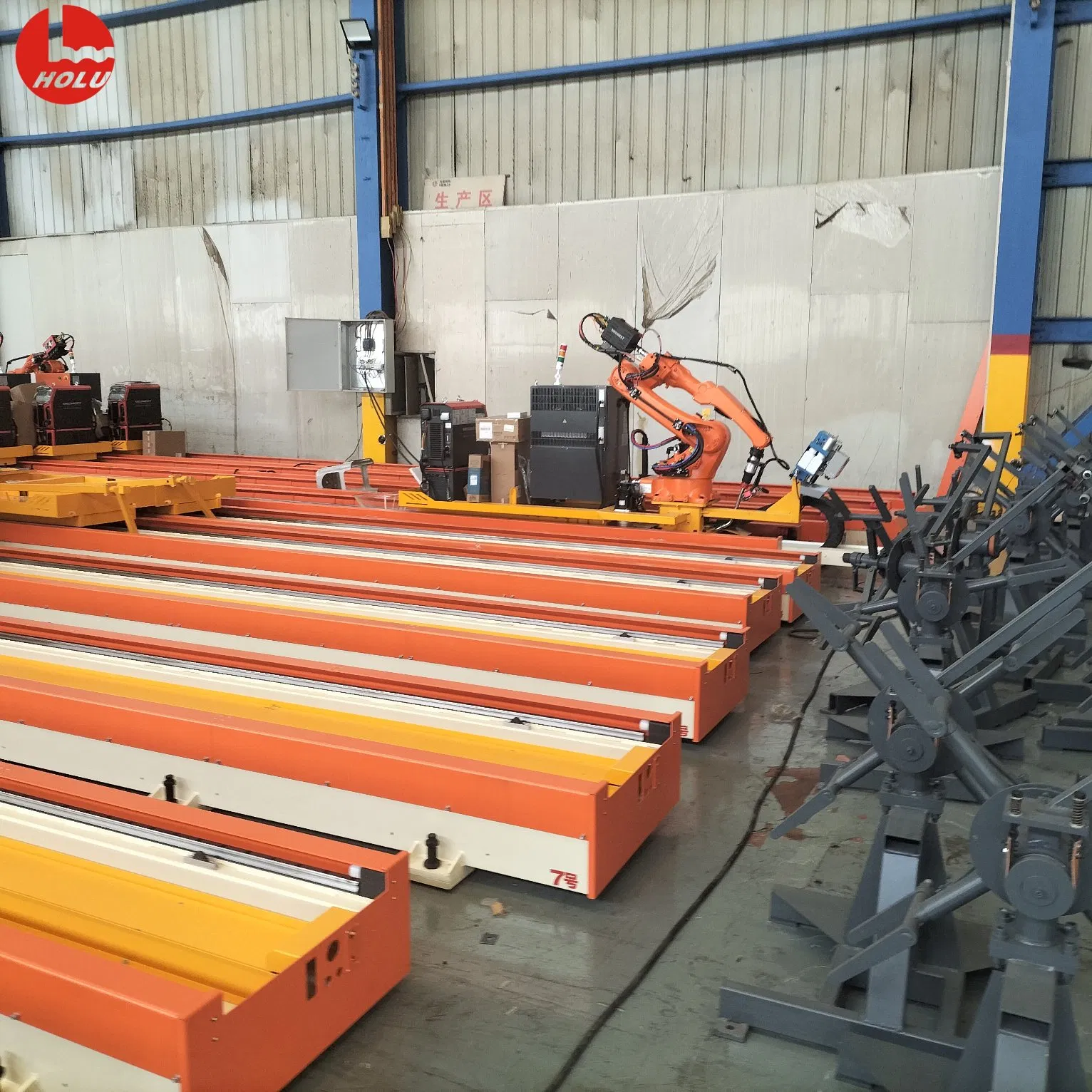 Intelligent Industrial-Grade Welding Robot with Adaptive Seam Tracking &amp; High Efficiency