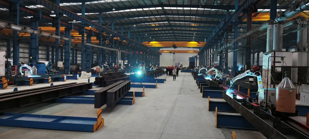 Detailed Welding Robot View