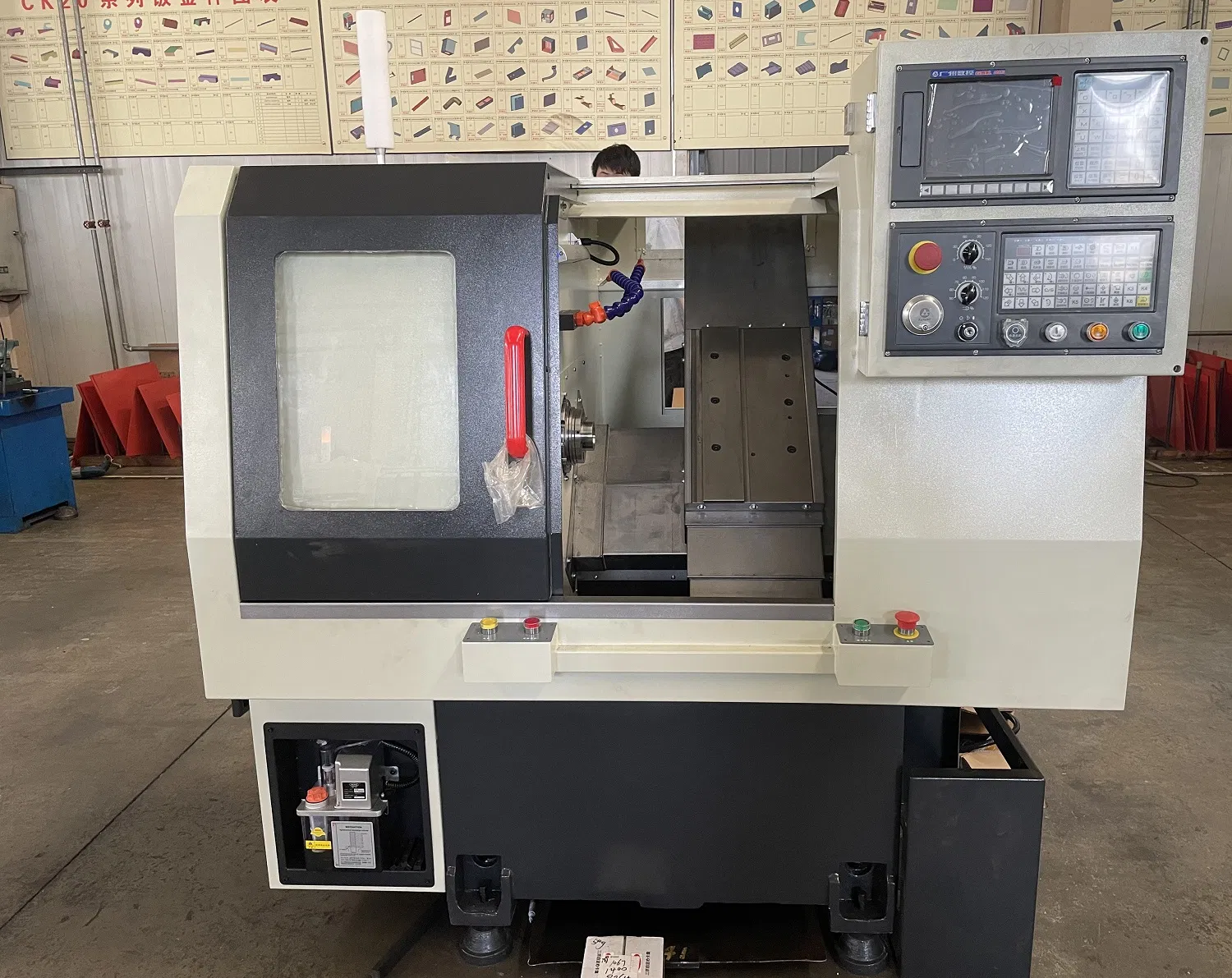 Metal CNC Lathe Machine Display Control System