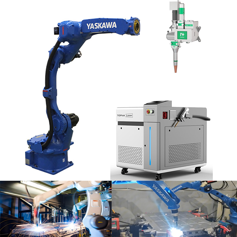 High-Performance Seam Tracking System Yaskawa ABB Robot Arm MIG TIG Mag Robotic Arm Welding Robot 2000W Industrial Intelligent 3D Camera Payload 12 Kg