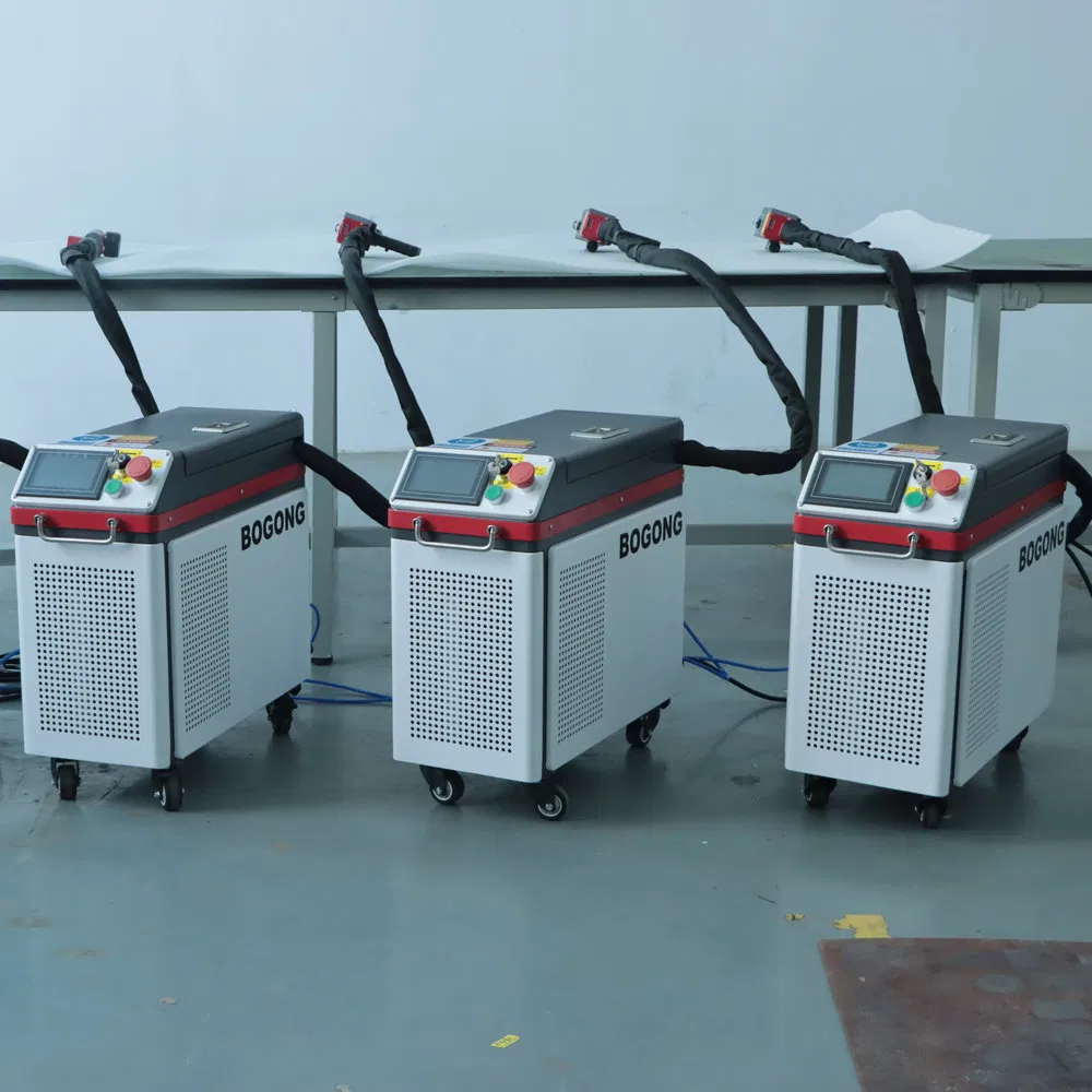 Excellent Heat Dissipation Pulsed Fiber Laser Cleaner for Paint Removal