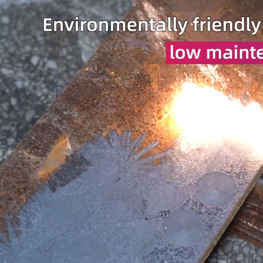 Stainless Carbon Steel Rust Laser Cleaner with Cleaning Supporter