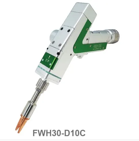 Double swing welding head double wire feed